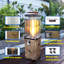 Chauffe-terrasse au propane 41 000 BTU-124911402