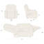 Fauteuil inclinable électrique de massage Carell-1065220971