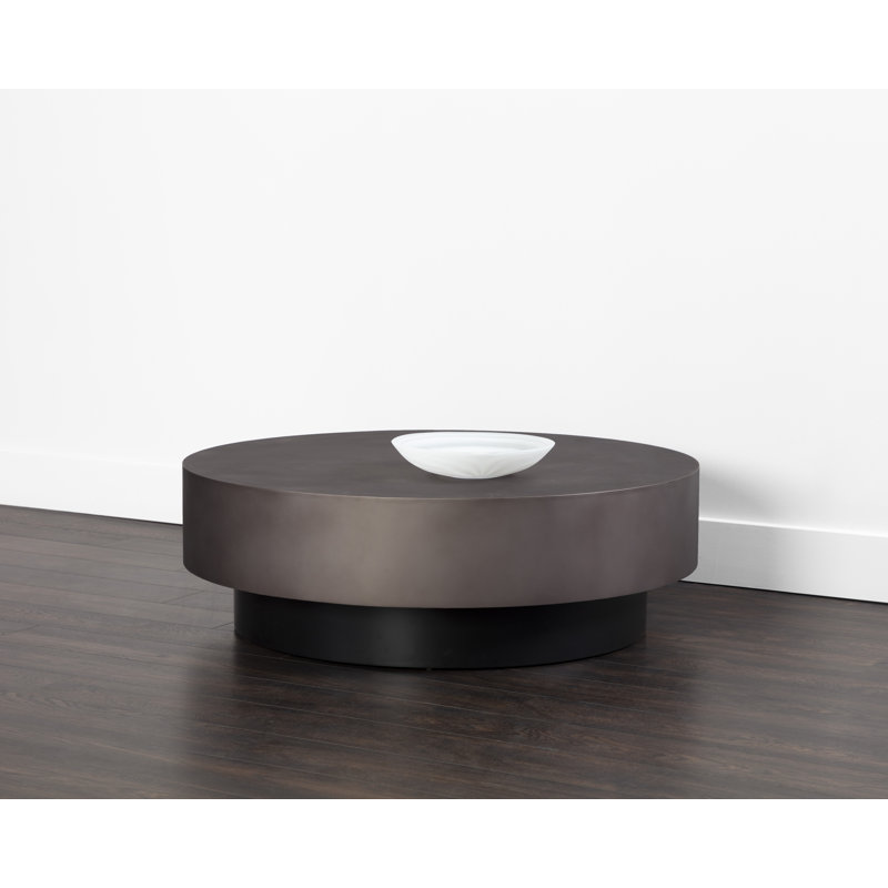 BERNABY COFFEE TABLE - GUNMETAL - Grey