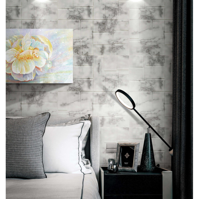 Panneau mural en vinyle auto-adhésif 28 "x 28" Falkirk Jura II