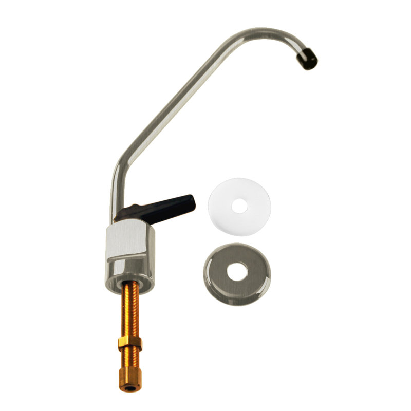 8" Touch-Flo Style Pure Cold Water Dispenser Faucet, Satin Nickel