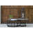 West Haven - Outdoor Coffee Table w/ Aluminum Base & Polished Concrete Top