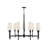 Fenwick Nine-Light Chandelier w/ Natural Paper Shades-94487050