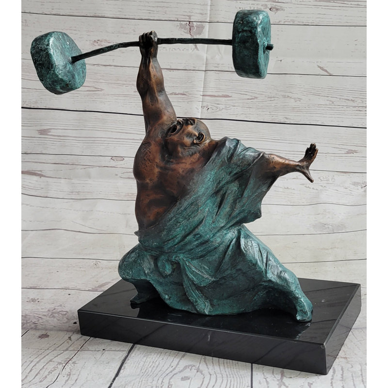 Sculpture originale Powerlifter