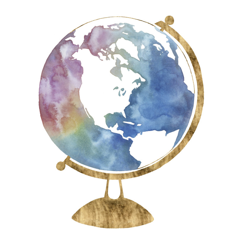 Adventure Globe II, H 30 po x l 30 po x P 1,25 po