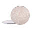 Taupe Swirl Enamelware Chargers