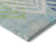 Premium Machine Washable Prisco Teal Rug