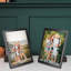 Ensemble de cadres photo 6 pièces - Cadre photo 4 x 6 avec support et crochets pour galerie murale ou portrait de famille - Décoration murale-70349979