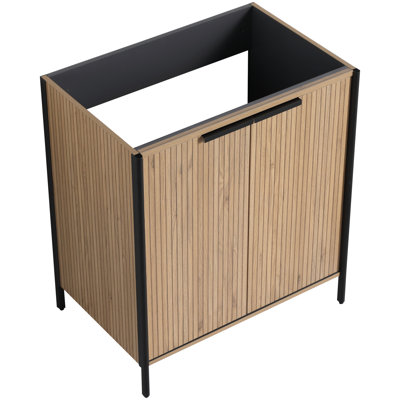 Meuble-lavabo pour salle de bain café 30 po - Contreplaqué, Scratch - Conception fonctionnelle