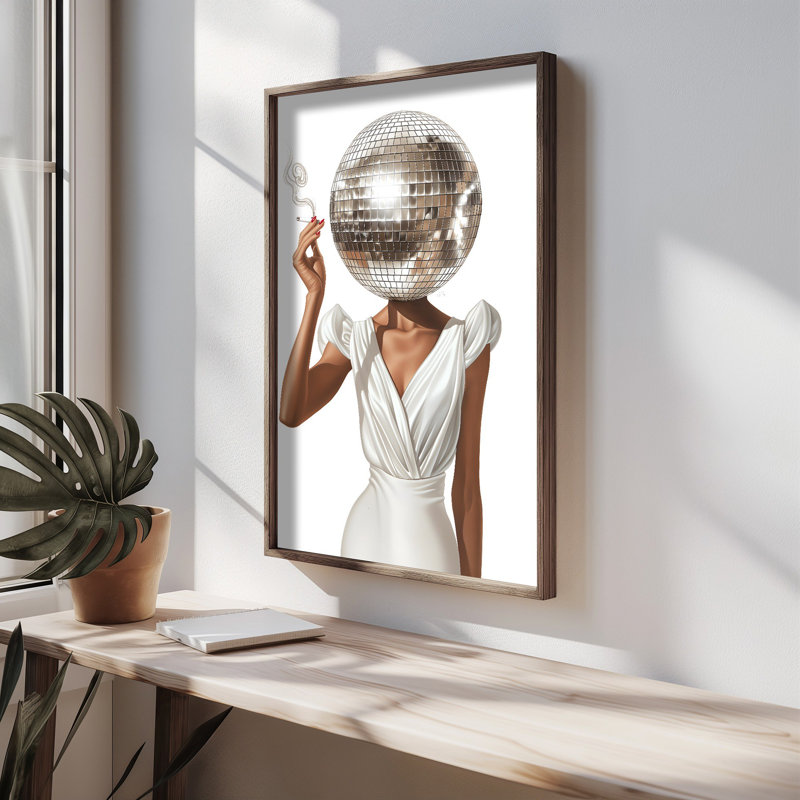 Elegant Decorative Framed MDF Painting, 19.7 x 27.6 x 0.1 inches | 100% MDF with 3 mm Thickness, 100% Spruce Frame | UV Printed Artwork Perfect for Living Room, Bedroom & Office Decor, Stylish & Durable Design