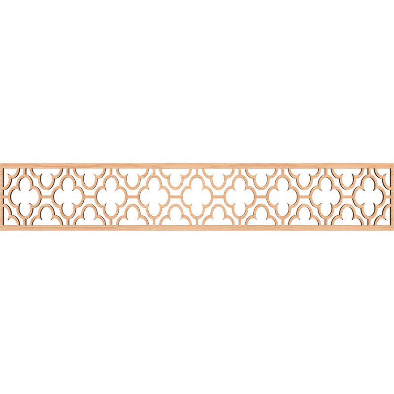 Moulure de Chicago, Noyer blanc, H 8 po x l 46,625 po x P 0,375 po