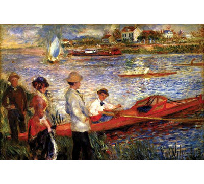 " Oarsman Of Chatou " by Pierre-Auguste Renoir