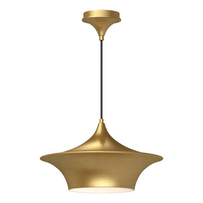Alexia Single Light Metal Pendant
