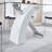 Stylish Dining Room Table with Luxury Glass Top-1363307600