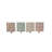 Waffle Weave Cotton Dish Cloth Trio