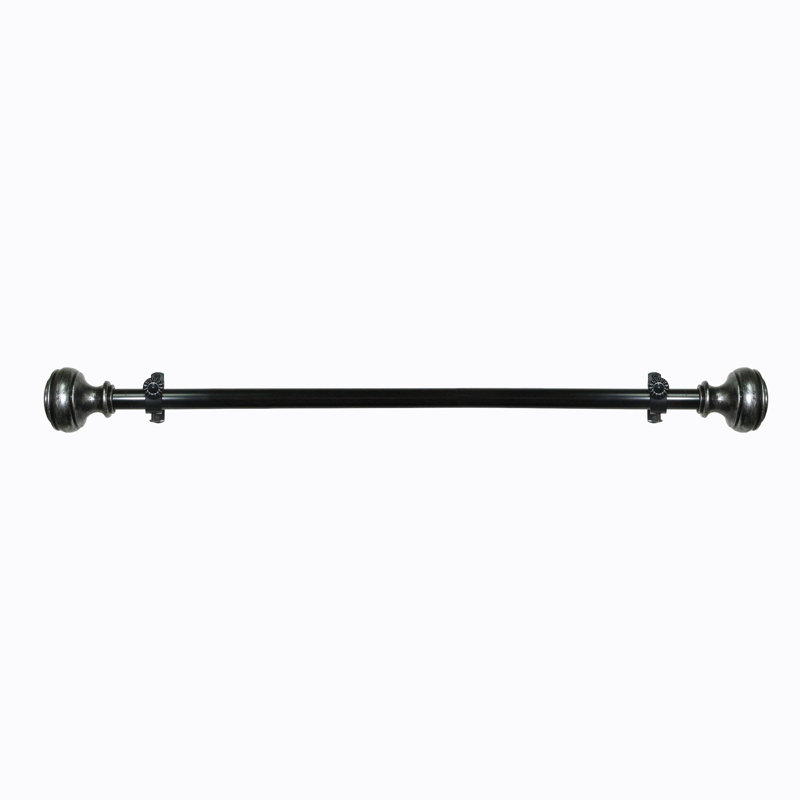 Tringle à rideaux simple Solomon, l 48 po