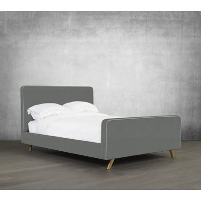Lit plateforme en tissu d’ameublement Nathanael