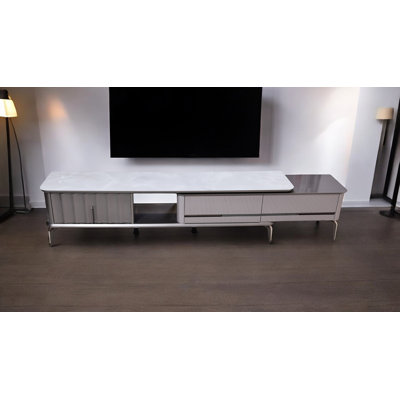 Daudi Unfinished TV Stand for TVs up to 75"