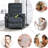 Upholstered Heated Massage Chair-1884018511
