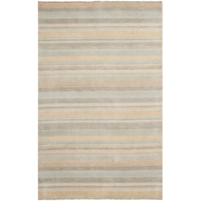 Brookvale Tibetan Hand Loomed Wool Striped Rug