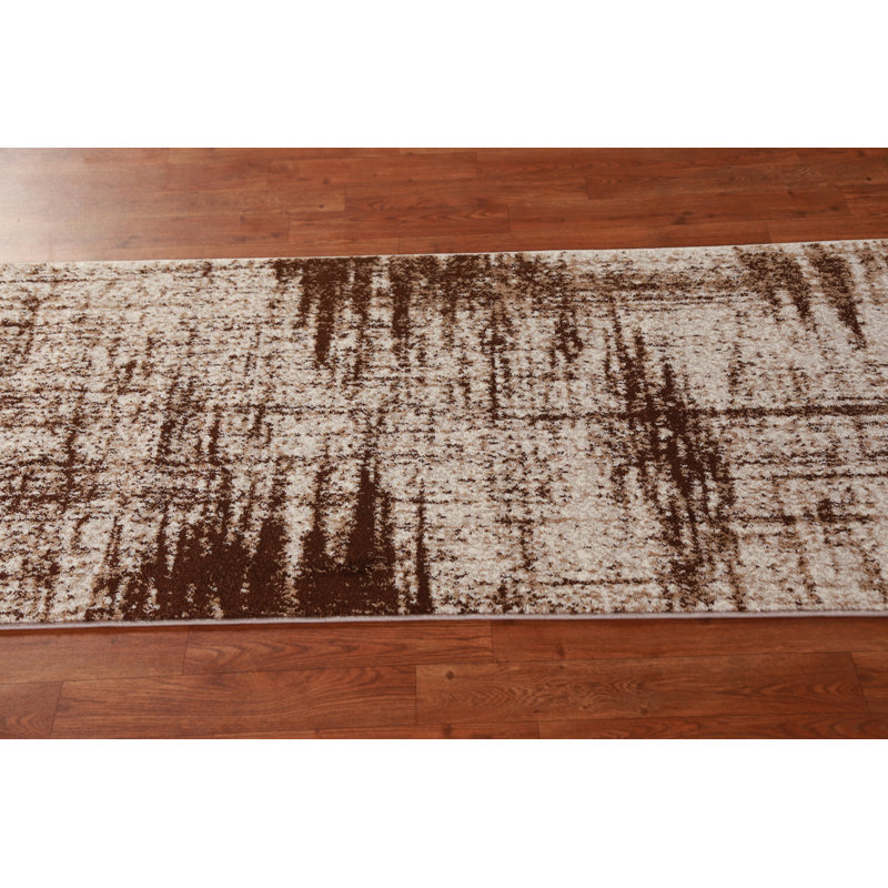 Transitional Oriental Runner Rug 3x10