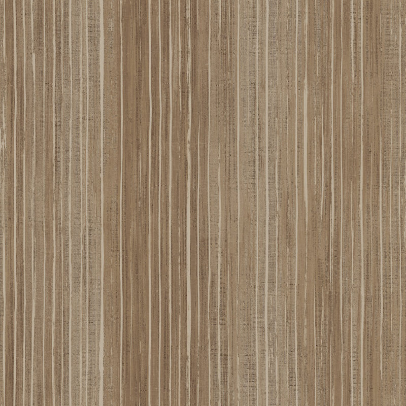 Elegance Collection Vertical Stripe Shimmer Finish Wallpaper Roll, Bronze