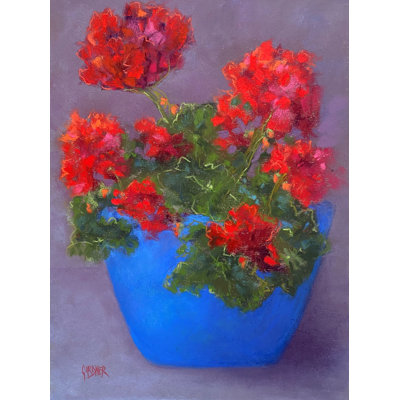 Cherry Red Print by Dina Gardner