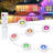 Smart Permanent Outdoor Lights, 150ft with 108 LED RGB String Lights, IP67 Waterproof Eaves Light