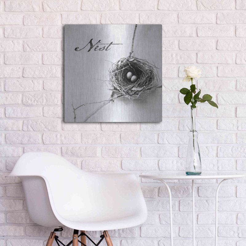 «Nest and Branch IV Nest BW» par Debra Van Swearingen, H 24 po x l 24 po