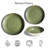 Laya Speckled Melamine Salad Plate