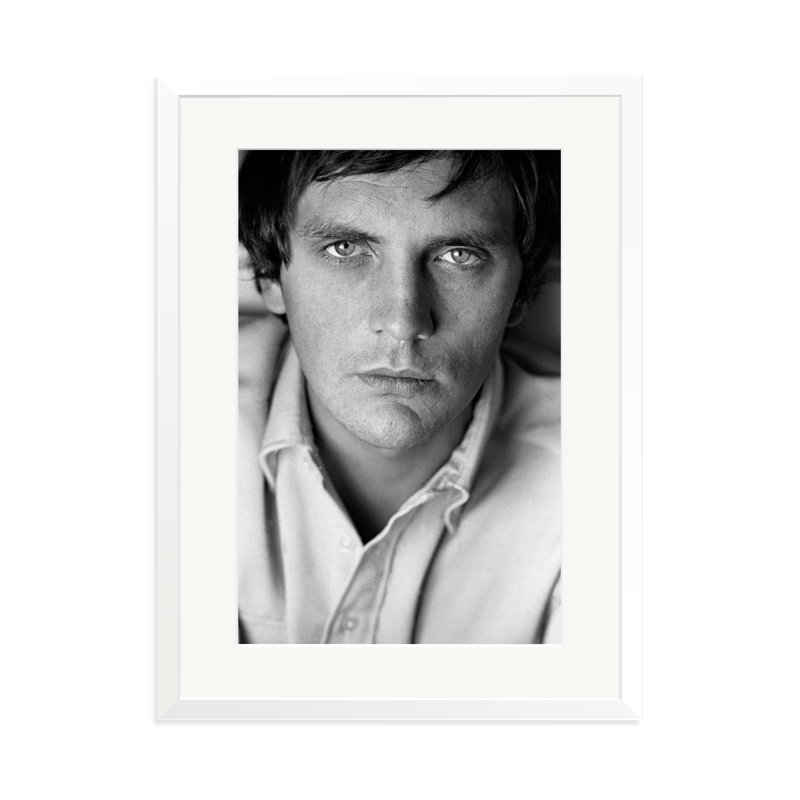 Terence Stamp, 1963, 31" H x 23" W, White