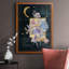 Toile encadrée de qualité supérieure Moonlight Flowers III - prête à être accrochée-1164284376-1145144403