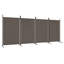 346cm W x 52cm H 4 - Panel Folding Room Divider-671461021