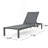 1PC Outdoor Aluminum All Weather Use UV Resistant Adjustable Chaise Lounge Chair For Pool Patio Beach, Yard-1262477607-1262477604