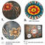 Parley - ensemble d'art mural floral-108463106-108463109