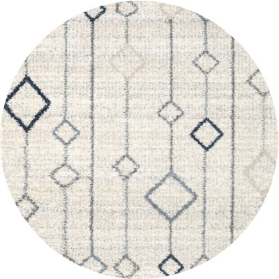 Tapis contemporain ivoire