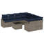  Sofa Set With Cushion 9 Pcs Grey And Navy Poly Rattan-1702908414