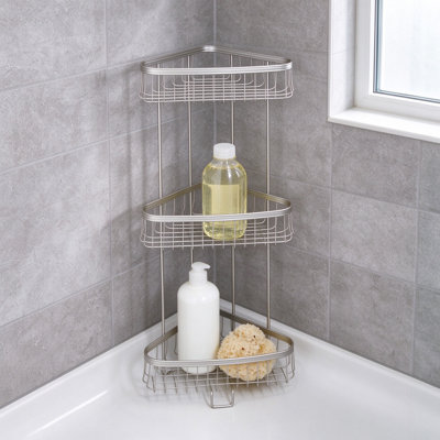 Freestanding Steel Shower Caddy