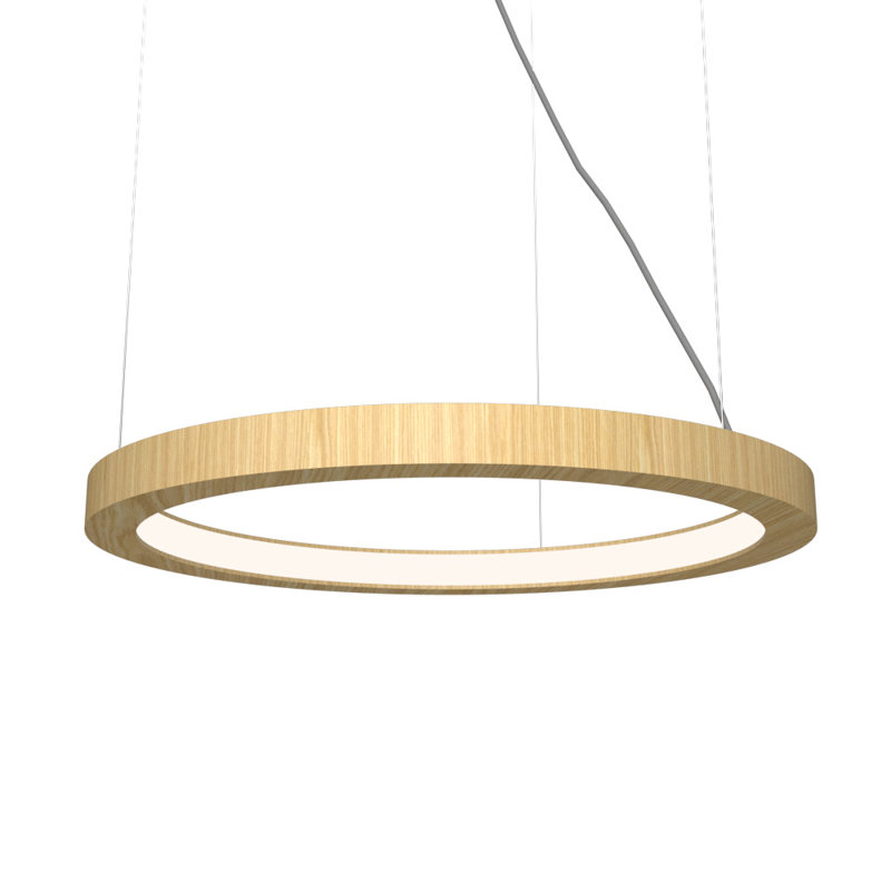 Luminaire suspendu à cadre DEL, Sand, H 1,18 po x l 39,37 po x P 39,37 po