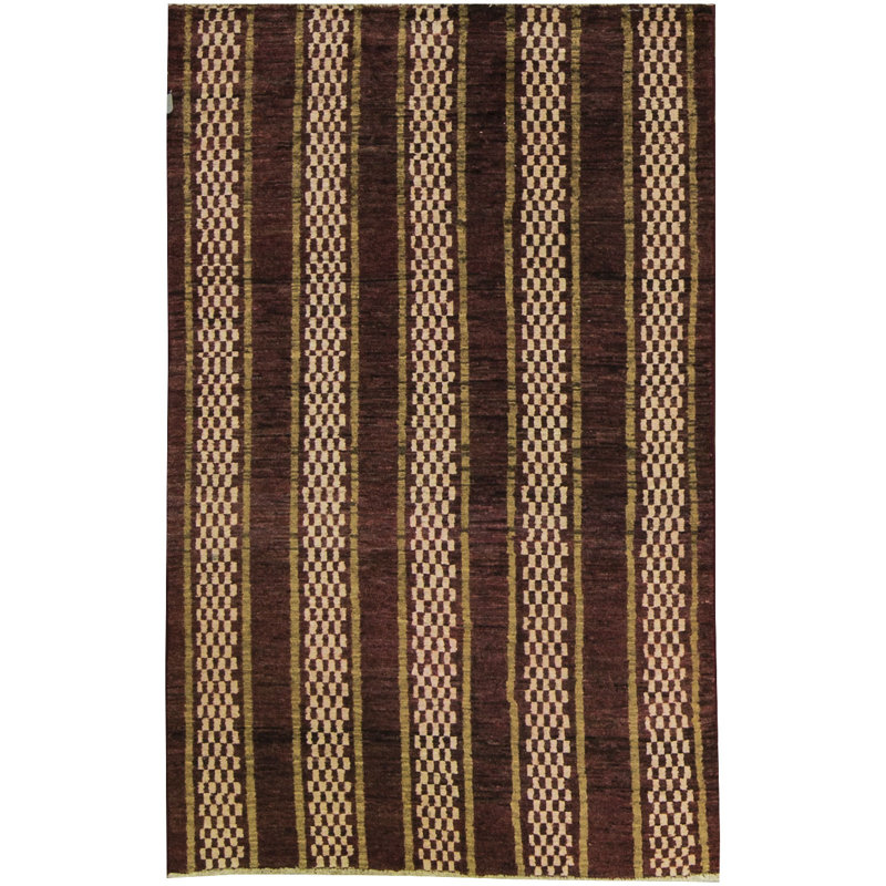 Afghan One-of-a-Kind 3'6" X 5'9" Area Rug