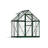 Palram - Canopia Hybrid 6' W X 4' D Greenhouse Walk-In Hobby Polycarbonate Aluminum Frame Greenhouse Kit With Roof Vent - Green-53854492-120147057