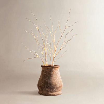 34" Birch Lighted Branches