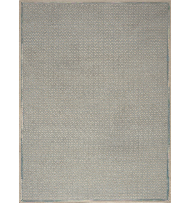 Chevron Area Rug in Gray