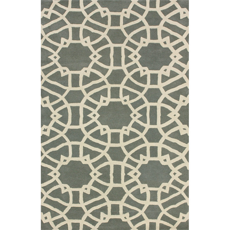 Tapis gris Manglo, 5 pi x 8 pi