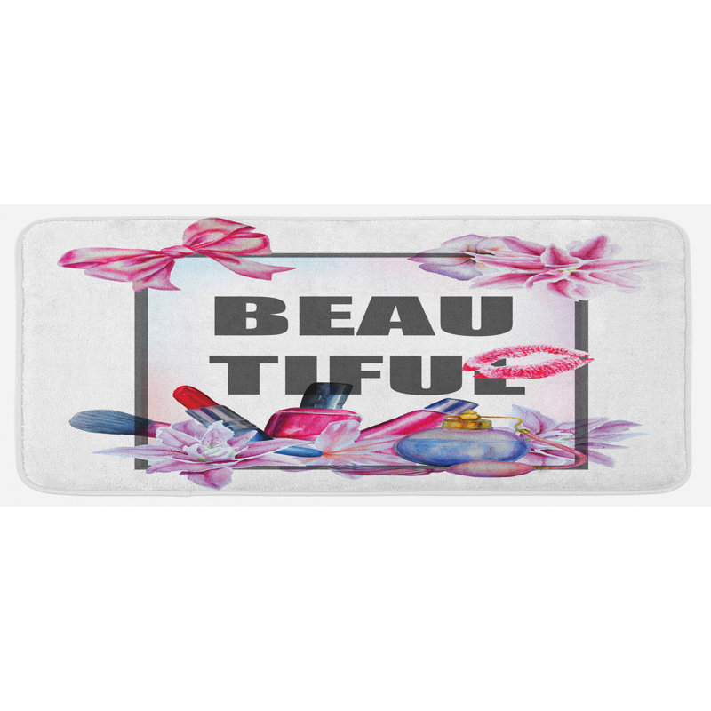 Tapis de cuisine Girl Slogan