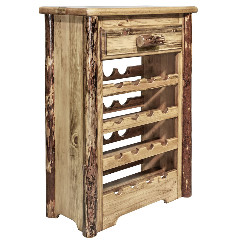 Tustin 26'' Solid Wood Wine Bar