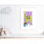 «Rolled Lovely Llama IV», impression sur papier-47479458
