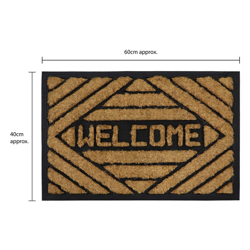 Geometric Outdoor Doormat