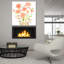 Art mural en verre Winston Porter «Peach Fuzz» par Design Fabrikken-1636245904