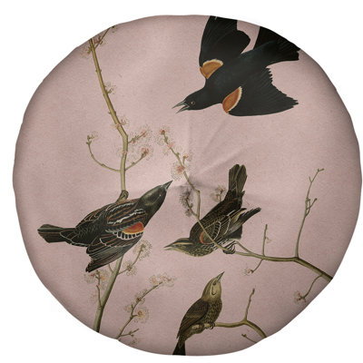Coussin de plancher rond